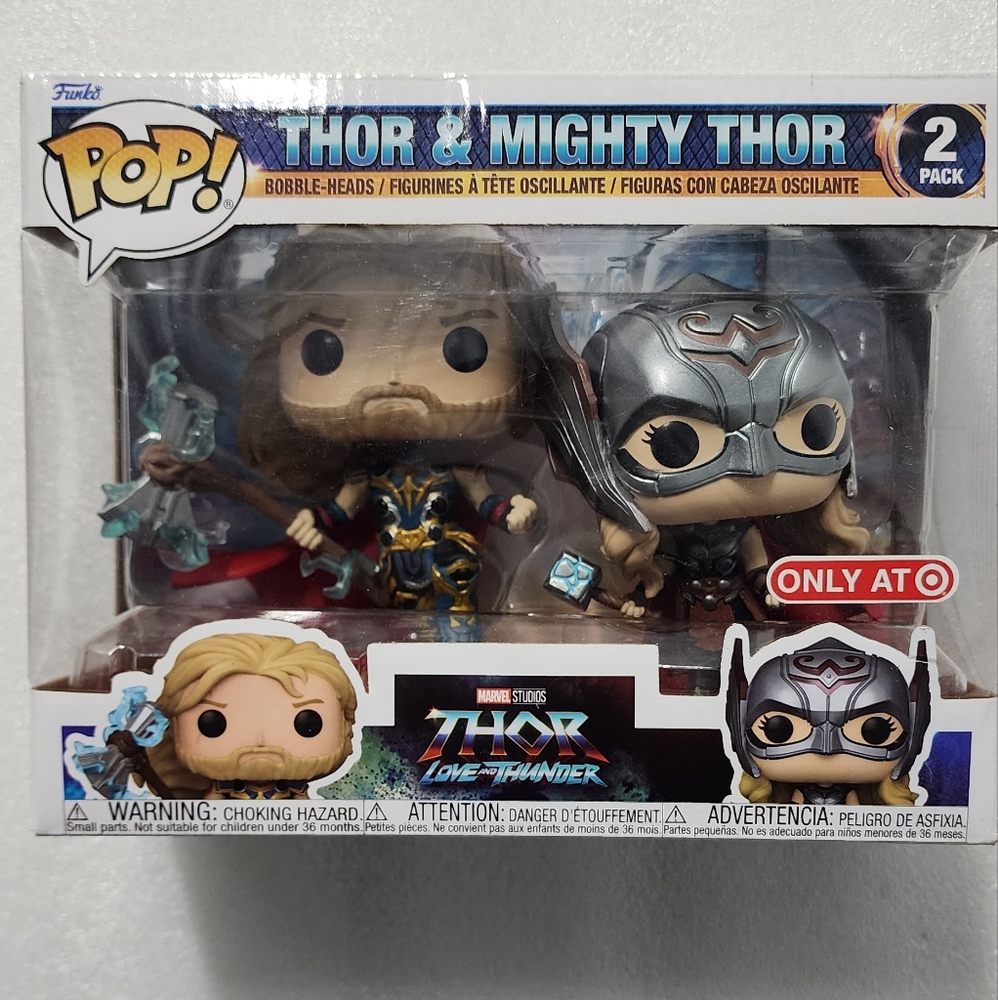 Target Exclusive Thor & Mighty Thor Funko